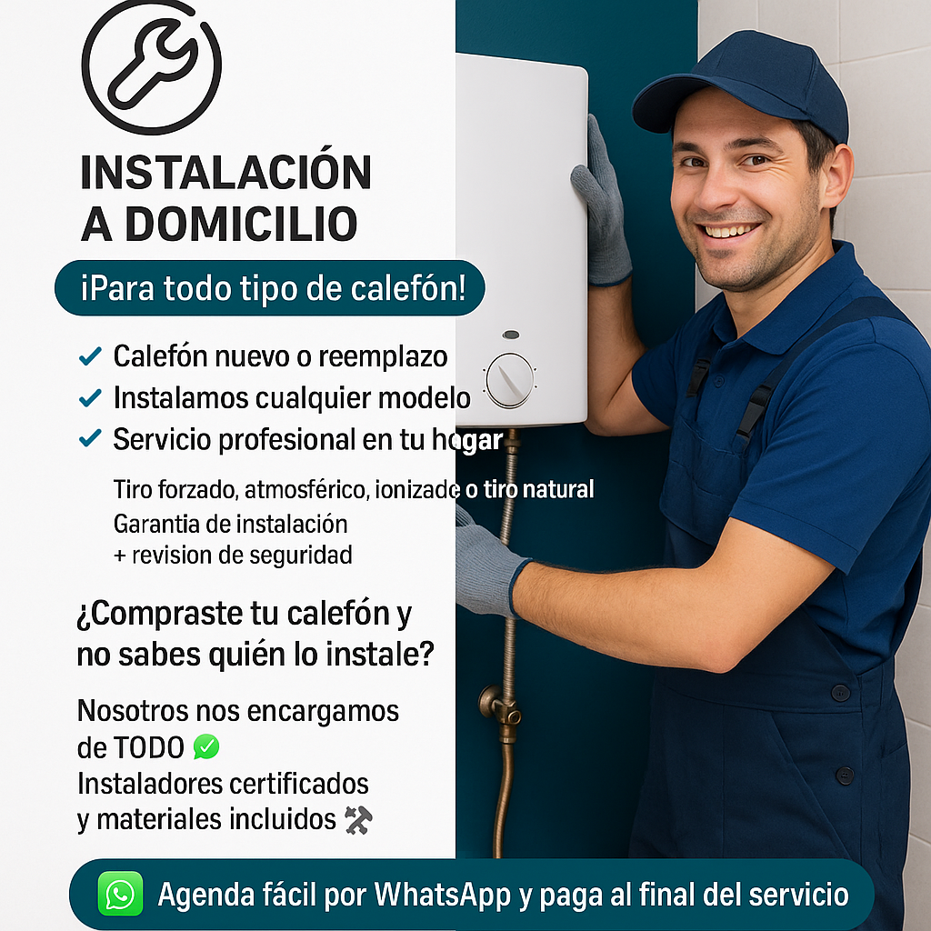 INSTALACIÓN DE CALEFONT